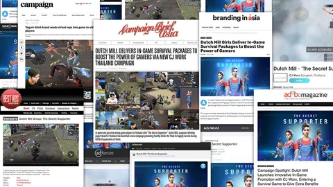 ดังไปถึงต่างแดน ครั้งแรกของประเทศไทยที่ CJ WORX ส่ง “สาวดัชมิลล์” เข้าไปเติมประโยชน์ในเกม