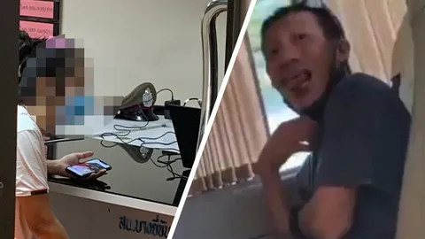 สาว 2 ถูกหนุ่มโรคจิตสไลด์หนอนโชว์ ขอมีเพศสัมพันธ์บนรถตู้ โร่พึ่ง ตร.(คลิป)