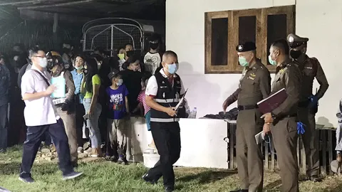 พี่ชายปืนโหดยิง 2 น้องชายดับ หลังตกลงมรดกไม่ลงตัว จึงจบด้วยชีวิต