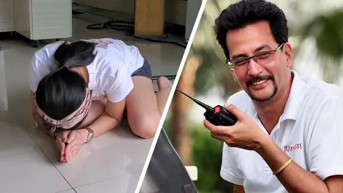 หนิง ปณิตา ก้มกราบ โอลิเวอร์ หลังได้รับความช่วยเหลือเต็มที่แม้อีกฝ่ายจะสาหัส (คลิป)