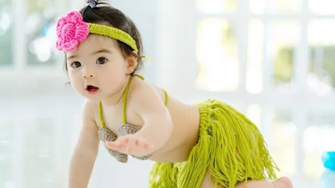 9 เดือนแล้ว เดมี่ ลูกสาว ลีเดีย สดใสได้อีกๆ รับร้อน 