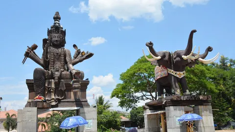 เชียงใหม่สุดขลัง นำตะเคียนทอง 500 ต้น สร้างเทวาลัยเทพ ได้โชครวยกันอื้อ