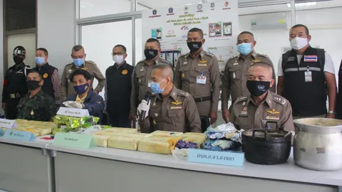 จับเอเย่นต์ใหญ่คาหม้อน้ำท่อม อายุ 22 สั่งยาบ้า 2 แสนเม็ด ไอซ์ 5 กก.