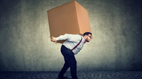 Laden with แบกภาระหนัก