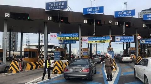 ยกเลิกเติมเงิน Easy Pass ที่ช่องเก็บค่าผ่านทาง แก้รถติด ลดเสี่ยงโควิด-19