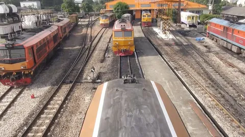 ชาวหาดใหญ่เริ่มไปจองตั๋วรถไฟล่วงหน้า ก่อนรถไฟสายใต้จะเปิดบริการพรุ่งนี้