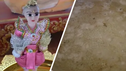 เลขเด็ด "กุมารไอ้จุก" ชาวบ้านถูก 3 งวดติด ร่ำลืออภินิหาร เตรียมปั้นรูปเด็กให้สถิต