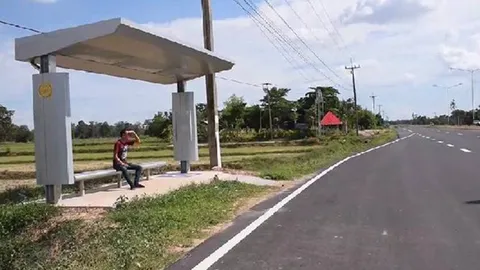 ศาลารอรถริมทางทำพิษ อธิบดีกรมทางหลวง สั่งแก้ไขหลังใช้หลบแดด-ฝนไม่ได้จริง