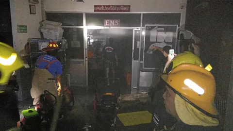 ไหม้ไปรษณีย์ ยังโชคดี พัสดุไม่ถูกเผา