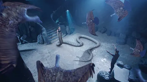 “เซอร์บิ” แปลงร่างนาคิน เปิดศึกระเบิดพลังสู้ “พญานกแร้ง” ใน “นาคินแค้นรักนางอสรพิษ”