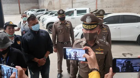 ภาค 2 ลุยโกดัง แอบ "รับจำนำ" ยึดรถ-88 คัน (คลิป)