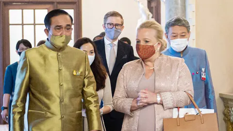 ทูตฯฟินแลนด์ เข้าเยี่ยมคารวะ นายกฯ ชมไทยประสบความสำเร็จ แก้โควิด-19 