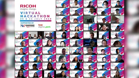 ริโก้ (RICOH) จัด Virtual Hackathon: Student Challenge Covid-19 Crisis Hack 2020