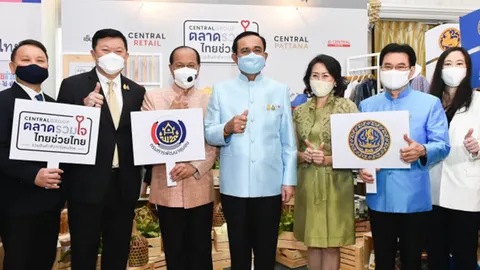 นายกฯ นำทีมโปรโมท"ตลาดรวมใจ ไทยช่วยไทย" ช่วยเกษตรกรมีพื้นที่ขายของ