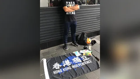 ตร.ฮ่องกงเอาจริง จับชายผู้ชุมนุมรายแรก ท้าทายก.ม.ความมั่นคงใหม่ของจีน