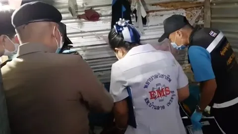 แค่เรื่องเปิดปิดไฟ คนงานพม่าโมโหเพื่อนชาติเดียวกัน คว้ามีดแทงดับคาห้อง