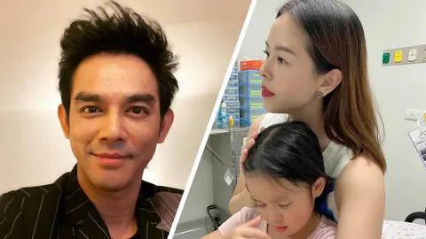 มอส ปฏิภาณ แทบร้องไห้ ลูกสาวโดนซี่ล้อจักรยานเกี่ยวรองเท้าจนเนื้อหาย (คลิป)