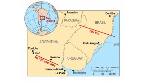 สถิติโลกสายฟ้ายาวกว่า 709 กิโลเมตร