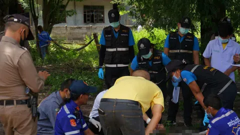 น้าชายสุดโหด ฆ่าหลานคู่แค้นด้วยฉมวก แทงคอแล้วขุดหลุมฝัง