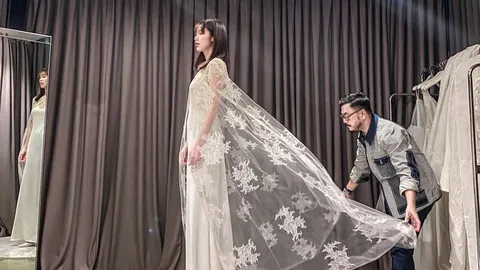 เผยภาพ แก้ว จริญญา ลองชุดเจ้าสาว แฟนๆ แห่ชมสวยหุ่นดีมาก