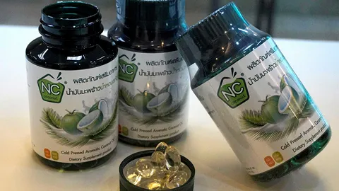 น้ำมันมะพร้าวแคปซูล