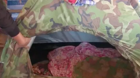 เปิดใจแม่ "น้องกานต์" ยันไม่ได้ทอดทิ้ง สะเทือนใจลูกต้องนอนเต็นท์นอกบ้าน