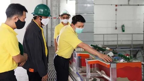 MEA ลงพื้นที่ตรวจสอบความมั่นคงระบบไฟฟ้าอุโมงค์ระบายน้ำใต้คลองบางซื่อ