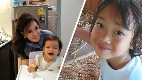 3 ดวงใจของย่าปุ๊ก อาภัสรา น้องมีก้า-มีญ่า-กัสสป 