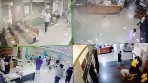 รุมตื้บหมอ-พยาบาลกลางห้องฉุกเฉิน โวยช่วยเพื่อนช้าจนตาย ก่อนยกพวกตีกัน (คลิป)