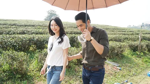  โอม อัชชา หวานทะลุจอ แฟนสาวชาวเกาหลีมาเฝ้าที่กองละคร