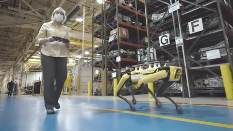หุ่นยนต์ “Spot” มาแล้ว ตัวช่วย “ฟอร์ด” ส่องทุกมุมในโรงงานผลิต