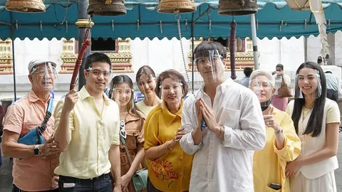 "อาเล็ก ธีรเดช" เดินสายมูเต็มตัว นำทีม "ดวงแบบนี้ไม่มีจู๋" ทำบุญชุดใหญ่