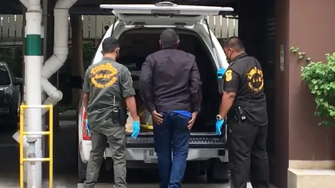 แทงเลือดสาด 2 ศพคาคอนโด หนุ่มไทยกับชายลาว ทะเลาะวิวาท-หึงหวง