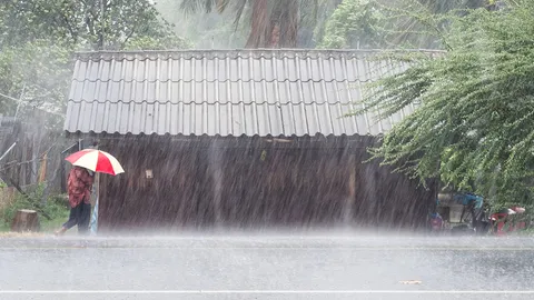 กรมอุตุฯ เตือนฉบับ 9 พายุซินลากู อ่อนกำลังลง ทั่วไทยฝนตกหนักถึงหนักมาก