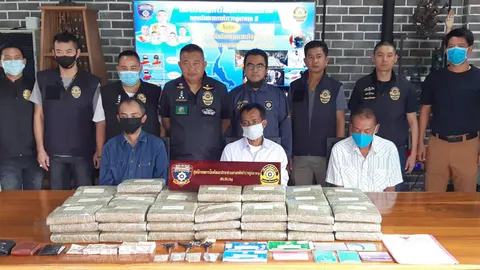 สืบภาค 2 รวบ "ไอ้แม็ค" ลอบค้ากัญชา นำขยายผลจับอีก 3 ยึดได้ 80 กก.