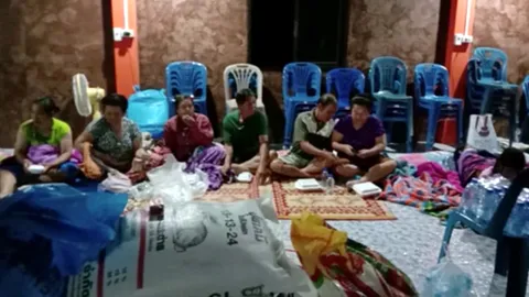 หวั่นอ่างเก็บน้ำแม่เฮียวแตกซ้ำหลังน้ำป่าทะลักวังเหนือ อพยพชาวบ้านแล้ว