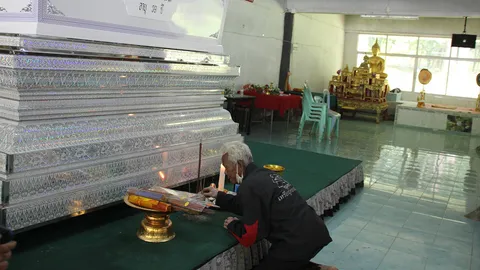 พ่อลั่นไม่เผาศพลูกสาวถูกฆ่าหมกร่องน้ำ ขอวิญญาณลูกช่วยจับคนร้าย