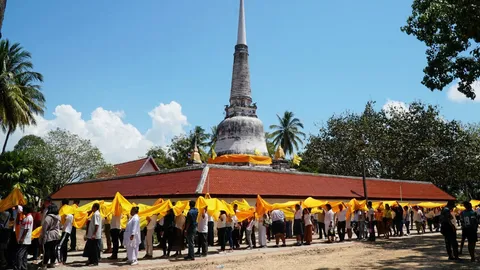 พัทลุงฟื้นตำนาน “พระบรมธาตุพันปี” จัดงานแสงสีเสียงปลุกการท่องเที่ยว