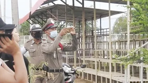 ชาวบ้านตกใจ เจอครูพละหนุ่มผูกคอดับกับเสาอัฒจันทร์ ในโรงเรียนที่สุโขทัย