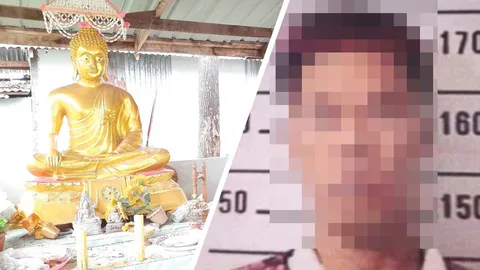 ล่าหื่นเดนคุก ลวงด.ญ.วัย 11 ข่มขืนยับ ต่อหน้าพระประธาน บังคับกินยาบ้า