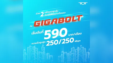 TOT Fiber2U สมัครอินเทอร์เน็ตบ้านง่ายๆ ผ่านช่องทางออนไลน์ด้วยตัวคุณเอง