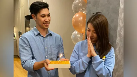 รักครั้งนี้หวานสุดๆ  "ไฮโซบิ๊ก" ยกเค้กเซอร์ไพรส์วันเกิด "เชียร์ ฑิฆัมพร"