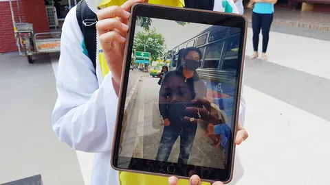 นักเรียนหญิงนครปฐม หอบคลิปแจ้งความ ตร.เอาผิดหนุ่มโรคจิต ลวนลามบนรถเมล์