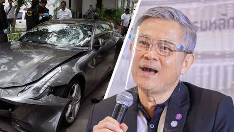 รีวิวคดีขับรถหรูชนตำรวจ บรรทัดฐานอยุติธรรม