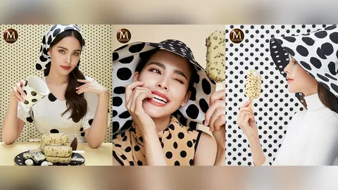 ฟินให้สุดกับ แม็กนั่ม คุกกี้ แอนด์ ครีม ส่งต่อความฟินสุดอิน (เทรนด์) ผ่านแฟชั่นลายจุด