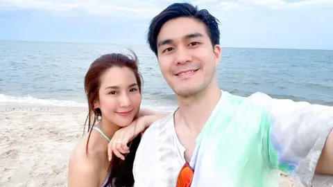 จั๊กจั่น อวดภาพหวานกับ "ว่าที่สามี" ลงโซเชียลครั้งแรก