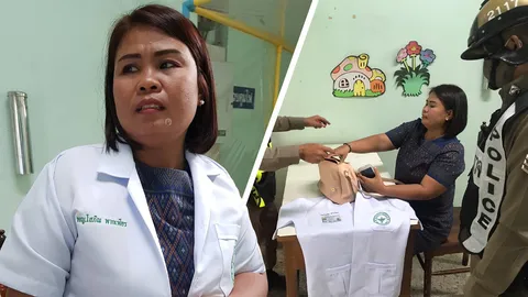 รวบแพทย์หญิงเก๊คาเสื้อกาวน์ รพ.ยโสธร เรียกค่าเอกซเรย์จากผู้ป่วย คนละ400