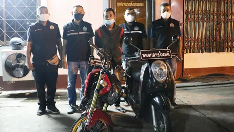 ตร.สงขลา จับโจรฉายา "จอมขมังเวท" ลัก จยย.ชาวบ้านไปขายหาเงินซื้อยาเสพติด