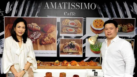 หน่อย ธีรดา ทานขนมปังร้านบ่อย Amatissimo Caffe จนกลายเป็นลูกค้าประจำ