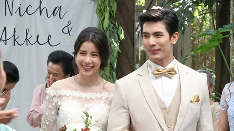 "สน-เอสเธอร์" เข้าพิธีวิวาห์สุดสวีตปิดฉาก “เล่ห์เกมรัก ตอนจบ”